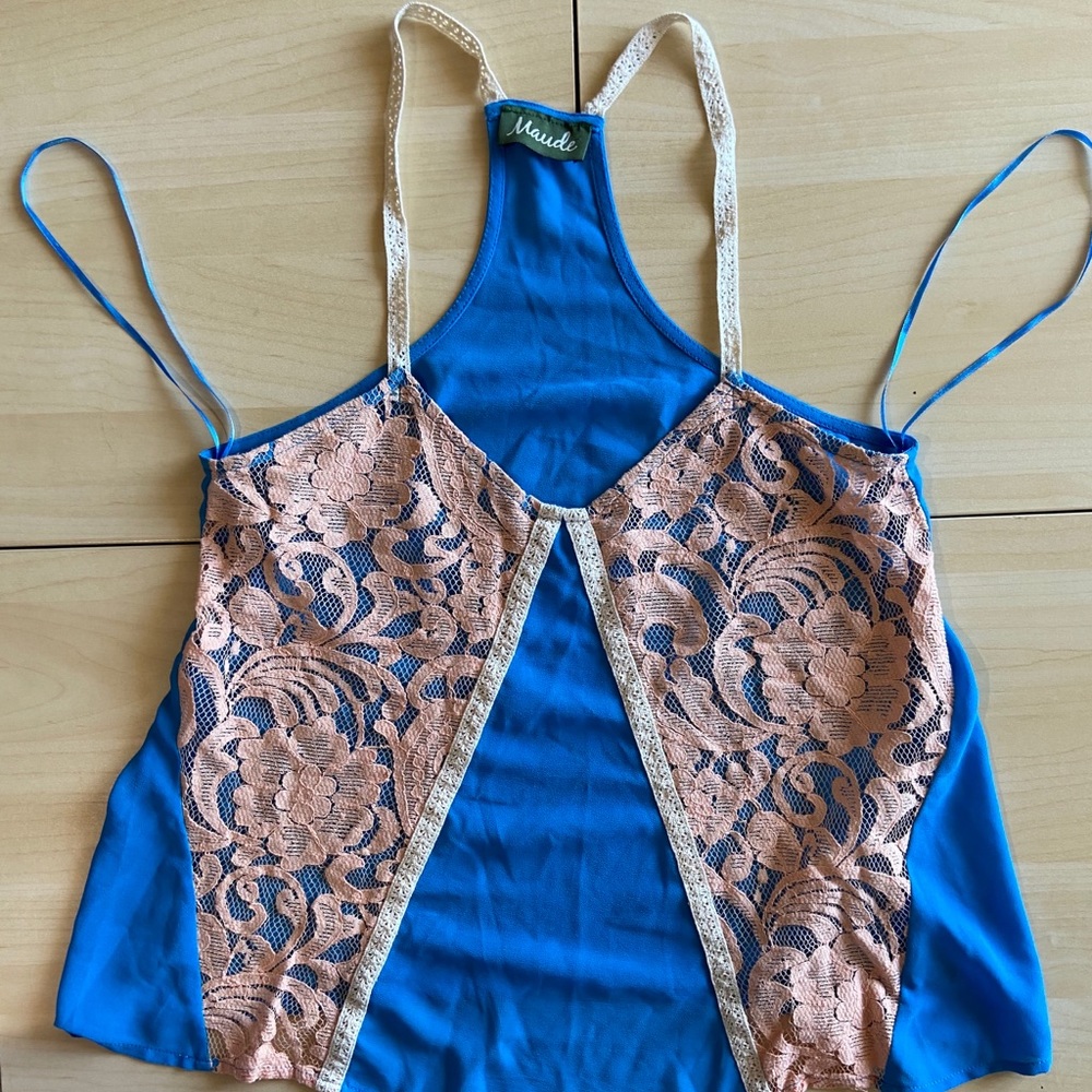 Sheer tank top